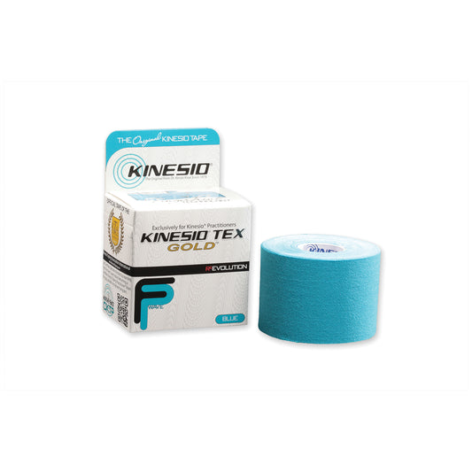 Gold FP Tape, 2" x 5½ yds, Blue, 6 rl/bx (35 bx/plt) (090307)