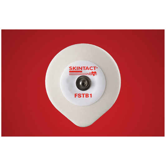 Electrode, High Performance, Foam, Solid-Gel, Stress/ Holter/ Echo/ Monitoring, 5/pch, 120 pch/bx