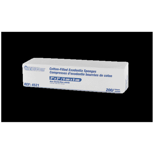 Gauze, 2" x 2", 8-Ply, Non-Sterile, 200/slv, 25slv/cs (80 cs/plt) (Not Available for sale into Canada)