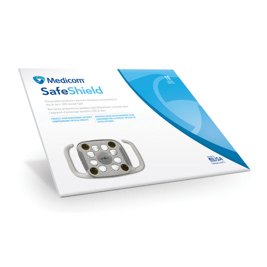 SafeShield Light Barrier, Disosable, Exclusively For The A-dec® LED Light, 10/sleeve, 10 sleeve/cs (Not Available for sale into Canada)