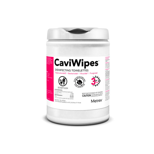 CaviWipes, 220 Wipes per Canister, 12 can/cs (40 cs/plt) (091262)