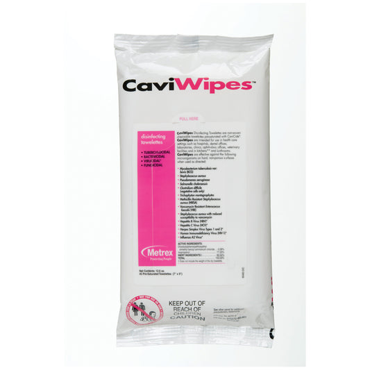 CaviWipes Flat Pack, 45/pk, 20 pk/cs (60 cs/plt) (091267)
