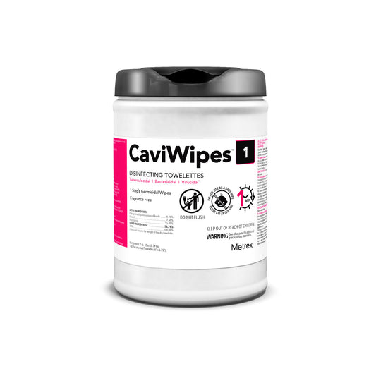 CaviWipes1™, 6" x 6¾", 160 ct/can, 12 can/cs (40 cs/plt) (091258)