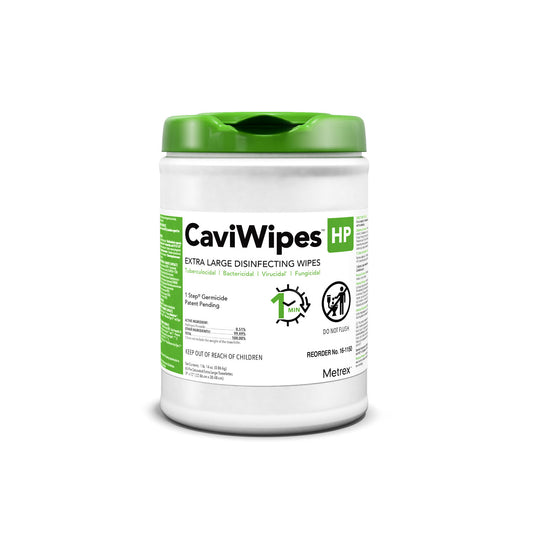 CaviWipes™ HP XL, 9" x 12", 65 Wipes per Canister, 12 can/cs