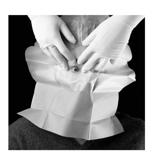 Medium Drape with Incise Film, 51" x 51", 10/bx, 4 bx/cs (Continental US+HI Only)