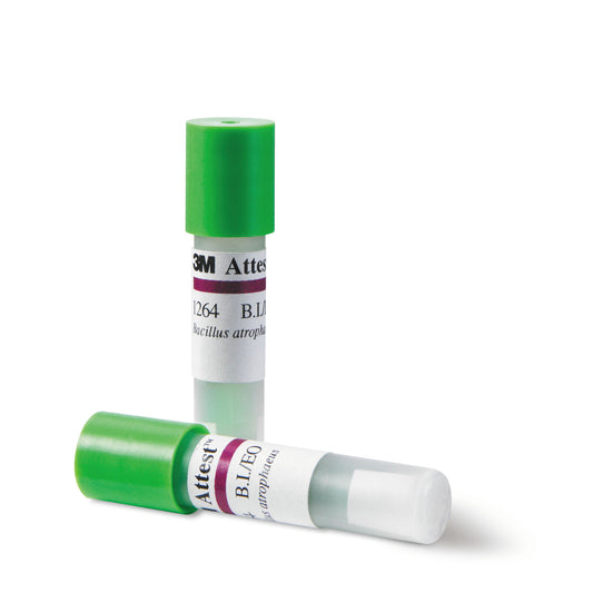 Ethylene Oxide, 48 Hour Readout, Green Cap, Sterile, 300/bx, 2 bx/cs (Continental US+HI Only) (Not FDA Approved – Life Science Labs Only; Not for Export)