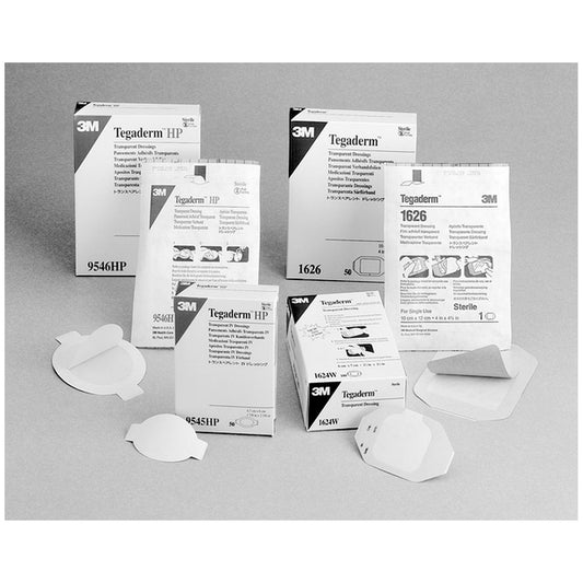 Frame Style Transparent Dressing with Label, 2 3/8" x 2¾", 100/bx, 4 bx/cs (Continental US+HI Only)