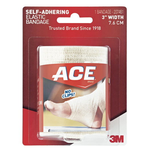 3" Athletic Bandage, Self-Adhesive, 72/cs (Continental US+HI Only)