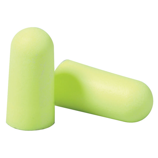 Earplug, Uncorded, Yellow Neons™, 200 pr/bx, 10 bx/cs (Continental US+HI Only)