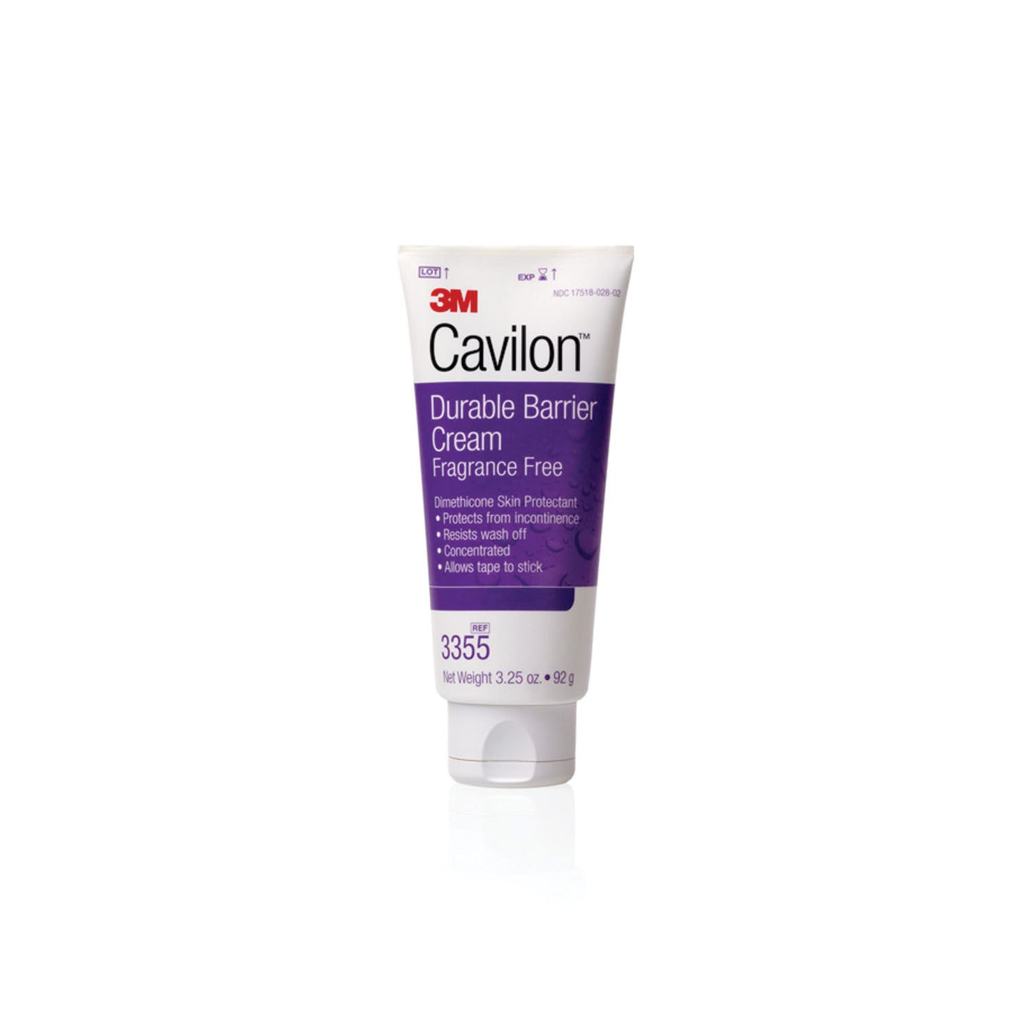 Barrier Cream, 3.25 oz Tube, 12/cs (Continental US+HI Only) (Non-Refundable; Non-Returnable)
