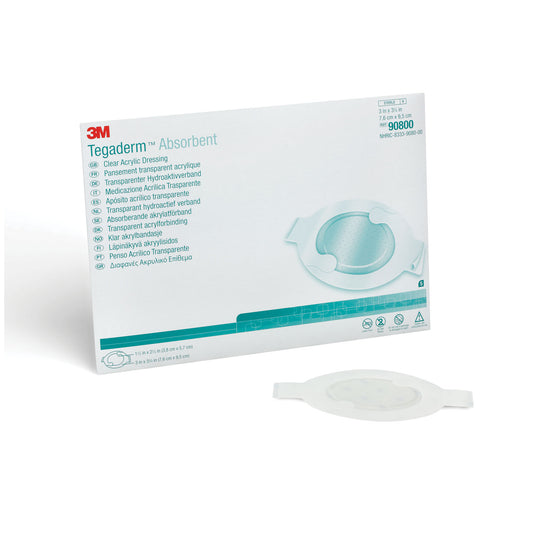 Dressing, Small Oval, Pad Size 1½" x 2¼", Overall Size 3" x 3¾", 10/bx, 4 bx/cs (Continental US+HI Only)