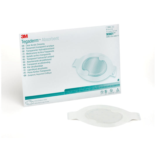 Dressing, Medium Oval, Pad Size 2.4" x 3", Overall Size 4.4" x 5", 10/bx, 4 bx/cs (Continental US+HI Only)