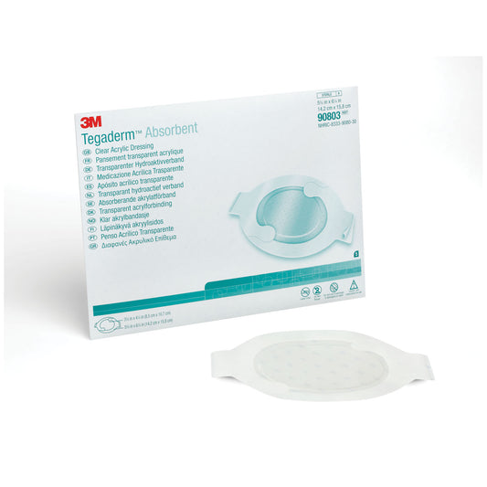 Dressing, Large Oval, Pad Size 3.4" x 4¼", Overall Size 5.6" x 6¼", 10/bx, 4 bx/cs (Continental US+HI Only)