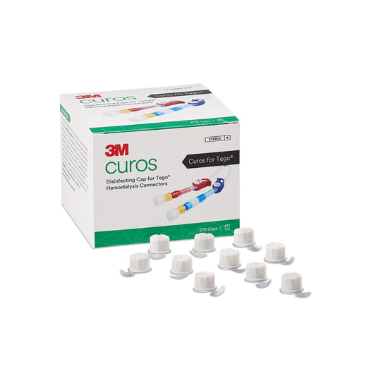 Port Protector, for the Tego® Needlefree Hemodialysis Connector, White, 270/bx, 8 bx/cs (Continental US+HI Only)