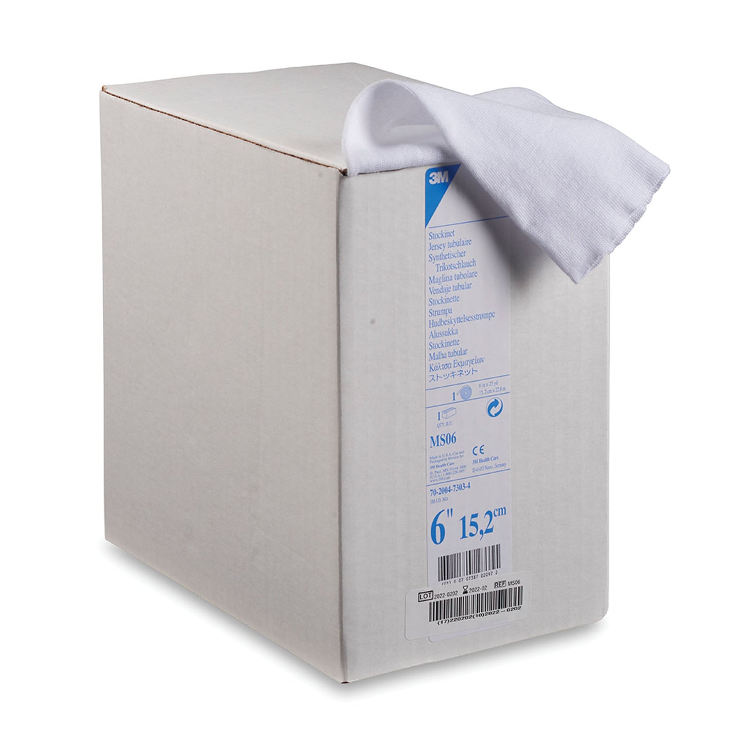 Synthetic Cast Stockinet, 6" (Continental US+HI Only)