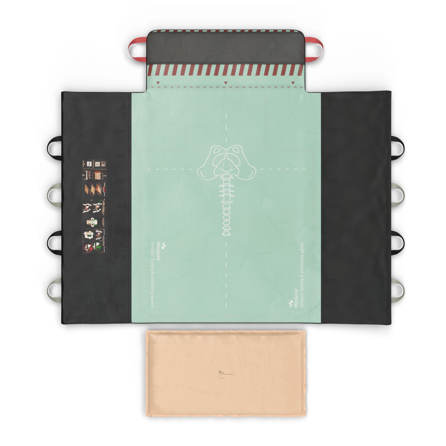 Tortoise® Sling System, Standard, Includes PAD and Positioner, 1/cs