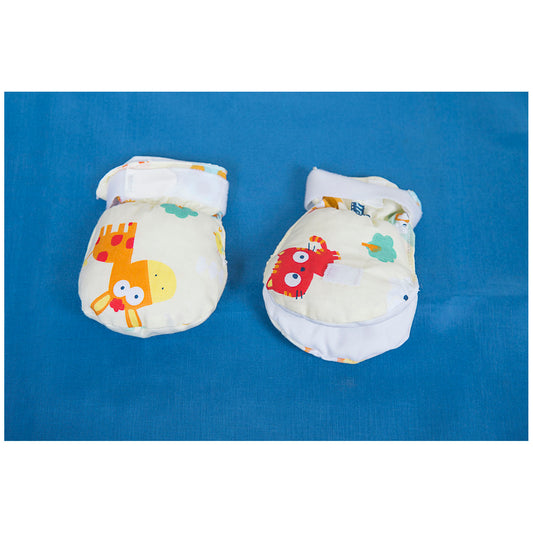 Pediatric Mitts, Double Padded, Flap To View Fingers , Latex-Free, Infant (0-1 year)