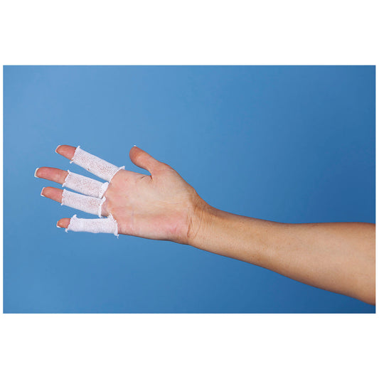 Cotton Tube Gauze, 50yds, Average Fingers, Toes, Size 1.5, Flat Width 7/8"