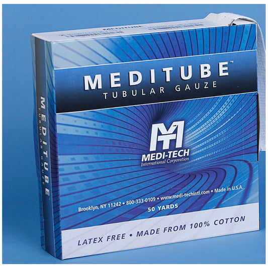 Cotton Tube Gauze, 50yds, Hands, Wrists, Feet, Size 3, Flat Width 1-1/2"