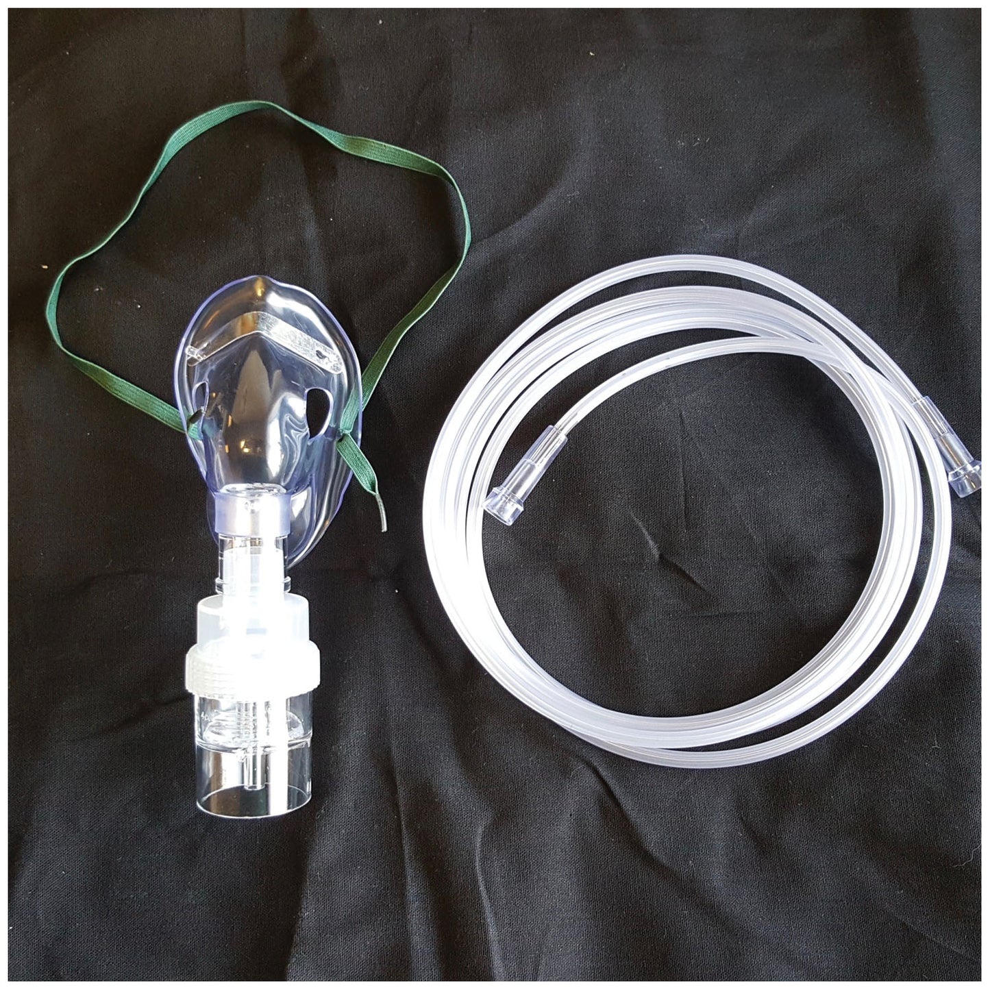 Nebulizer with Mask, w/ 22mm connector, Pediatric, Elongated, 7' Star Tubing, 50/cs (40 cs/plt)