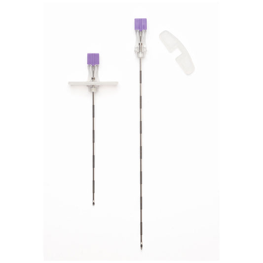 Detachable Wing Needle, 17G x 3½", Violet, 25/bx, 4 bx/cs (Not Available for sale into Canada)