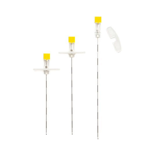 Detachable Wing Needle, 20G x 3½", Yellow, 25/bx (Not Available for sale into Canada)