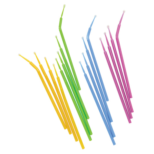 Disposable Micro Applicator, Fine, Yellow, 100/tube