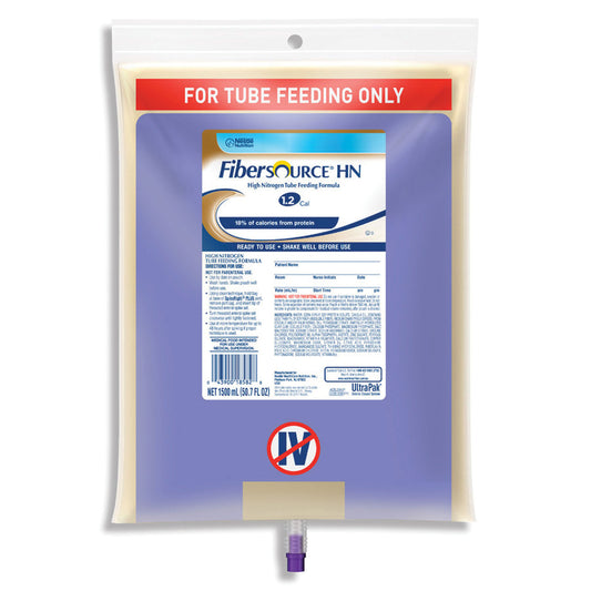 Fibersource™ HN SpikeRight™ Plus, 1500mL Closed System Containers, 4/cs (Products cannot (120 cs/plt) (Minimum Expiry Lead is 90 days; Non-Returnable)