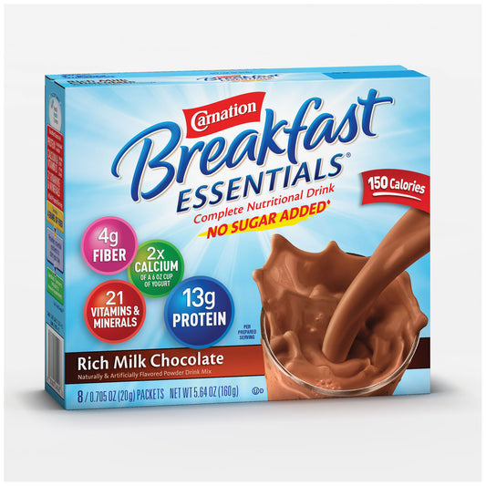 Carnation® Instant Breakfast, Chocolate, 8/bx, 8 bx/cs (Products cannot be sold on Amazon.com or any o (Minimum Expiry Lead is 90 days; Non-Returnable)