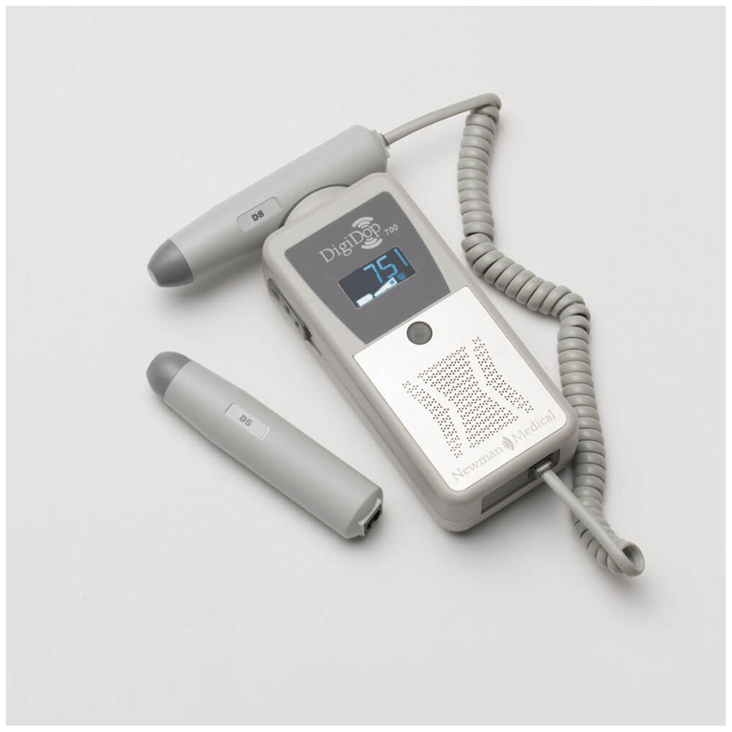 Non-Display Digital Doppler & 2MHz Waterproof Obstetrical Probe (DD-300)