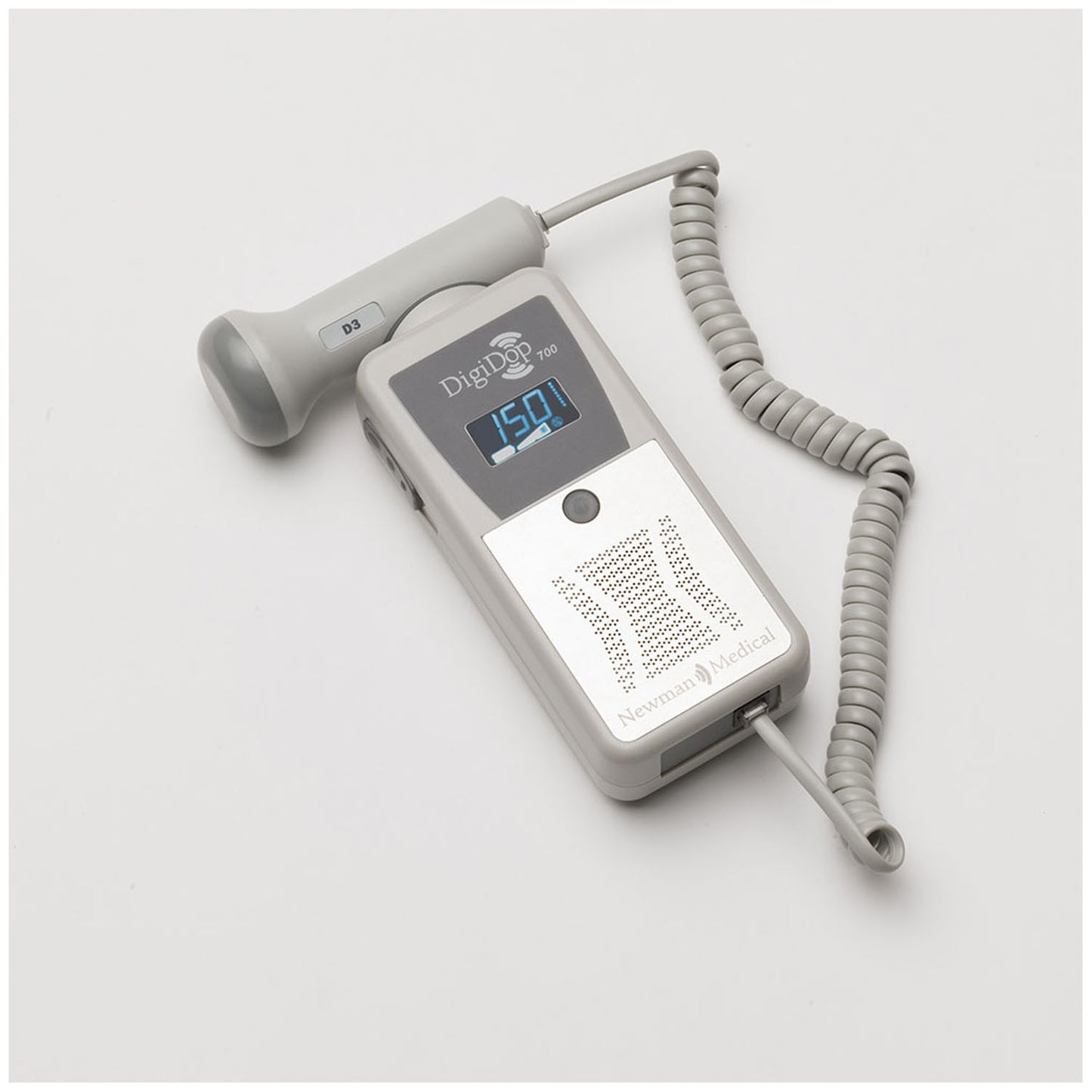 Digital Display Doppler & 3MHz Waterproof Obstetrical Probe (DD-700)
