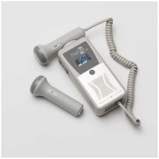 Display Digital Doppler with Recharger Includes Obstetrical 2MHz & 3MHz Probes