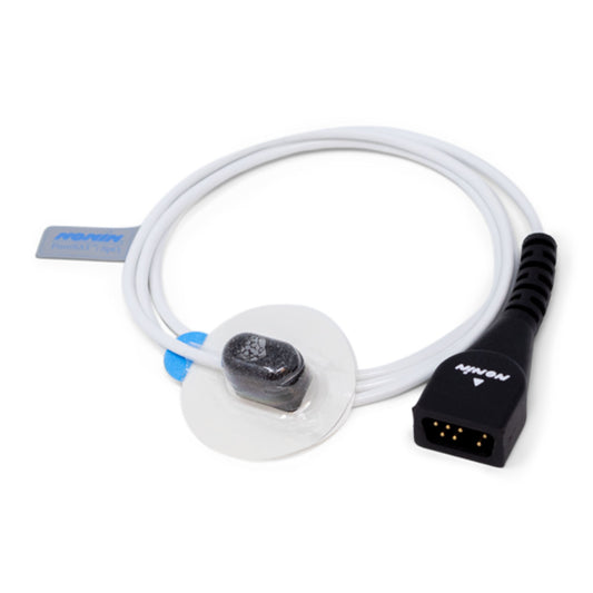 Forehead Reflectance SpO2 Sensor, 8000R , Includes 8000H (1 meter) (10 holders and 20 adhesive stickers) (Continental US Onl+I3:I109y - including Alaska & Hawaii)