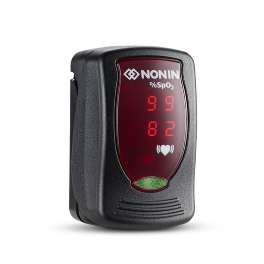 Black, Standard Accessories Includes: 9590 Quick-Start Guide , Electronic Version of the IFU without Lanyard, AAA Alkaline Batteries (1) (QSG) (at nonin.com or through product support page) (2)