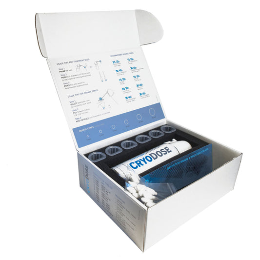 Cryosurgical Treatment Kit, 162mL Canister, 6 Cones, 20 Arrow, 20 Round Buds, Reusable (2mm) (5mm)