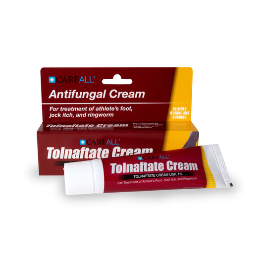 CareAll® Tolnaftate Antifungal Cream, 0.5 oz, 24/bx, Compare to Active Ingredient in Tinactin® (Not Available for sale into Canada)