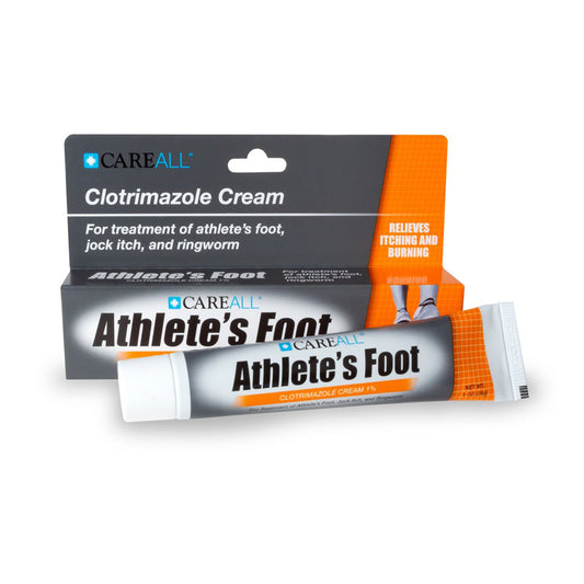 CareAll® Clotrimazole 1% Antifungal Cream, 1.0 oz, 24/bx, 3 bx/cs Compare to the active ingredient in Latramin AF (Not Available for sale into Canada)