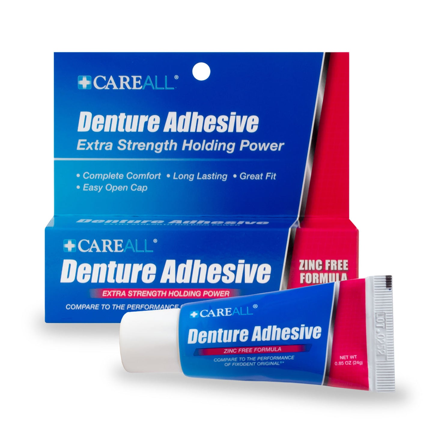 CareALL® Denture Adhesive, 0.85 oz , 24/cs (NBE Fixodent Original)