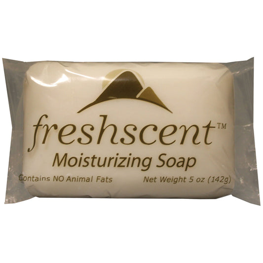 Freshscent Moisturizing Soap, Vegetable Based, Individually Wrapped, 5 oz, 72/cs