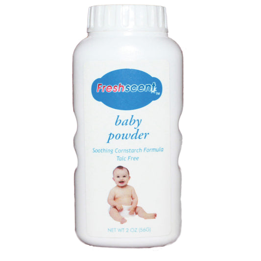 Baby Powder, Talc-Free, Soothing Cornstarch Formula, 2 oz, 96/cs