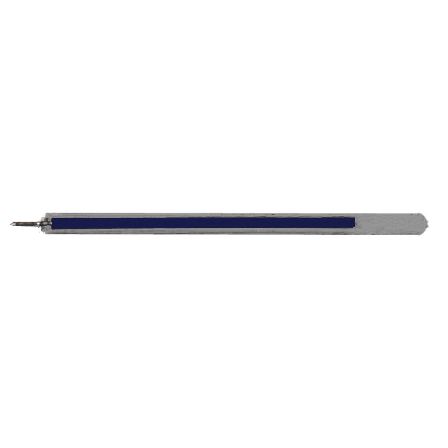 Flexible Pen & Cap, 4" Clear, Blue Ink, 144/bx, 10 bx/cs