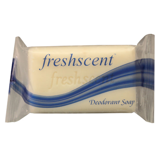 Freshscent Deodorant Soap, #5, Individually Wrapped, Bulk, 100/cs