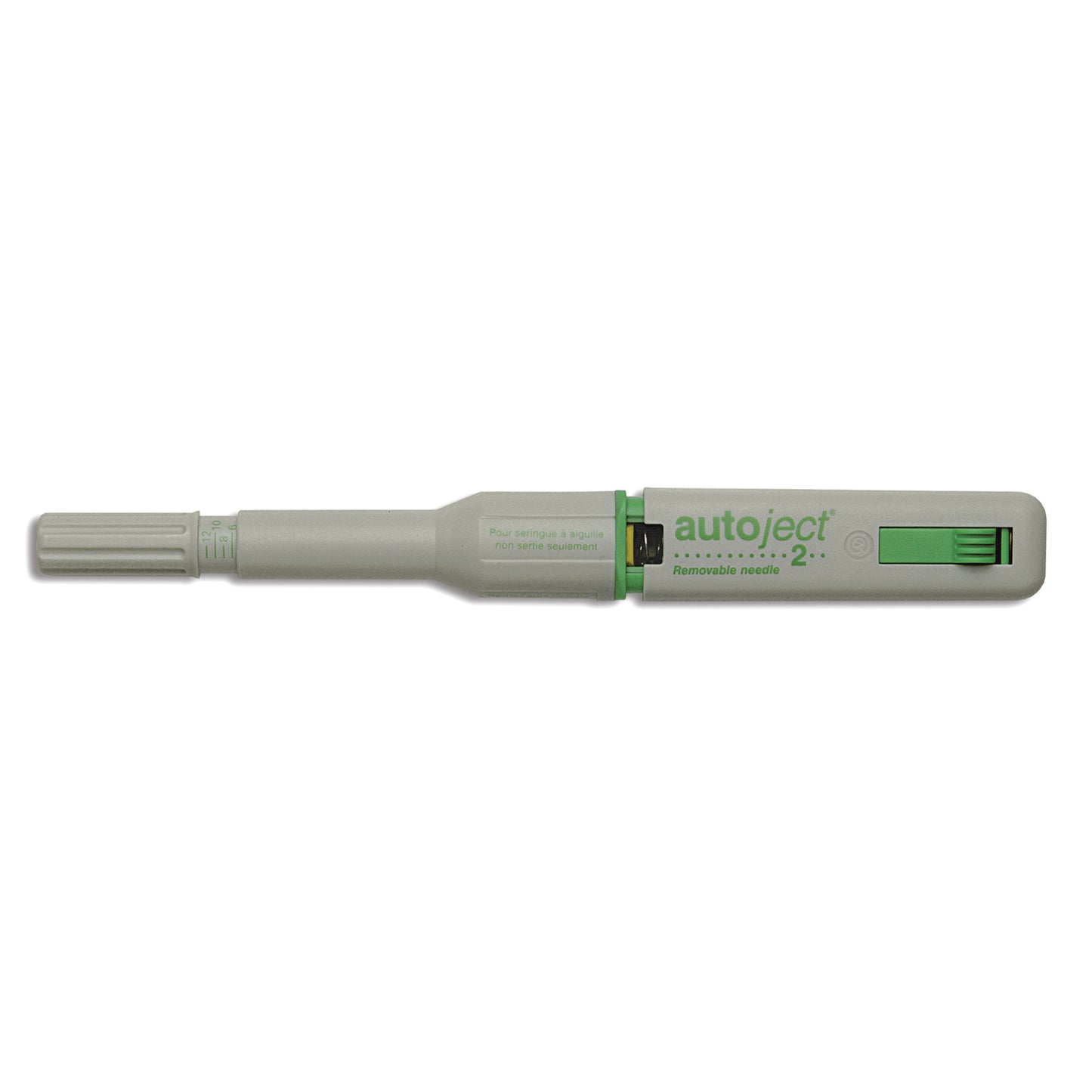 Autoject® 2, Supplied with Wallet, Depth Adjusters & Instructions, For Use with Non-Fixed Needle, Not To Be Used with Glass Syringes (US & Canada Only)