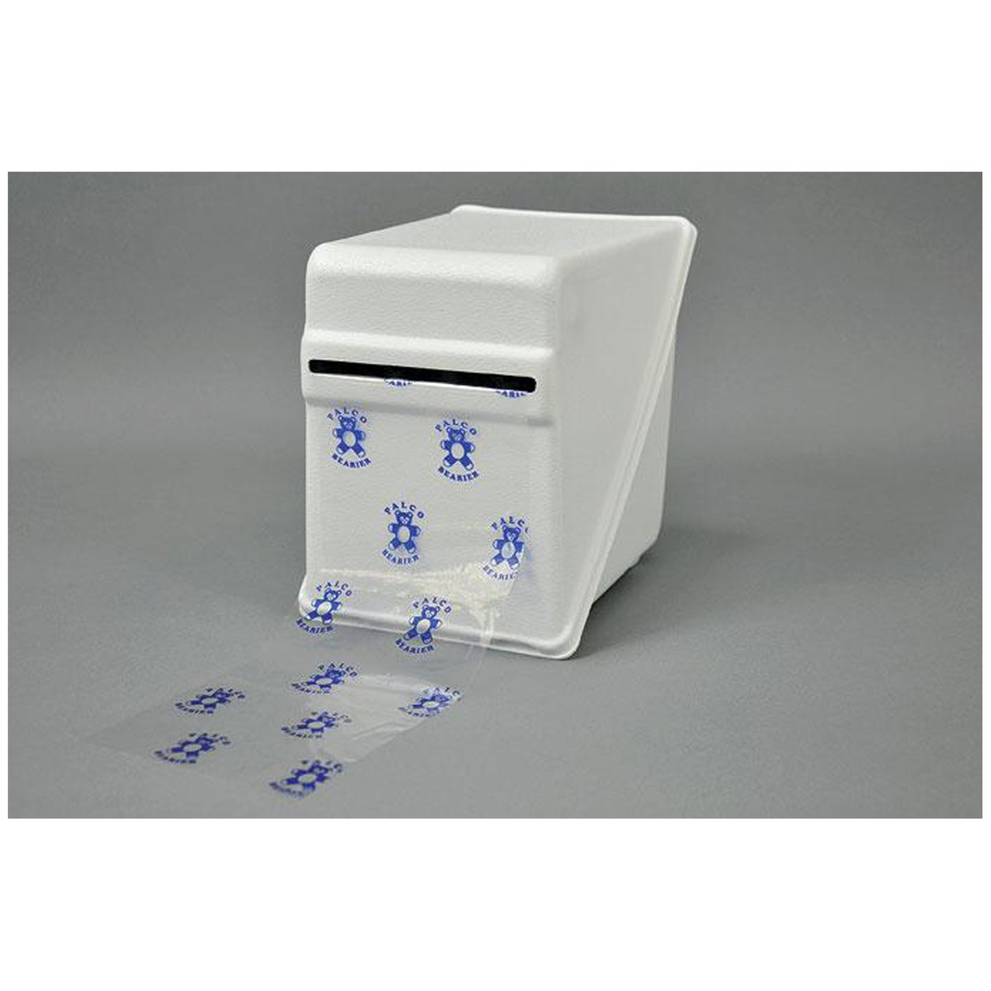 Barrier Film Dispenser, 7 ¼” L x 5-¼” W x 7” H, White Polystyrene (Fits 4” x 6” Film) (US SALES ONLY)