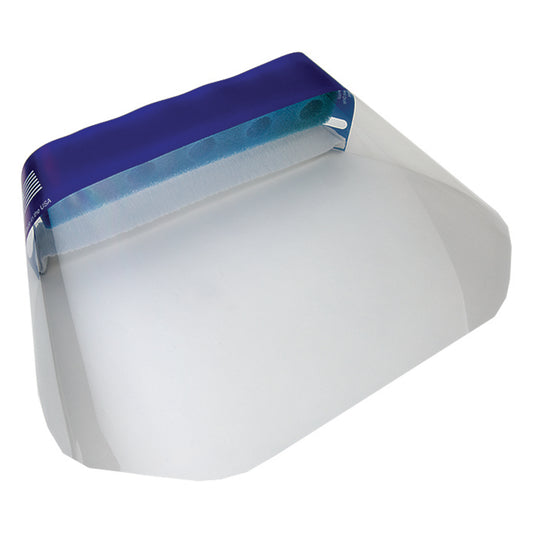 Full Face Shield, Clear, 8" Length, 24/pk (US SALES ONLY)
