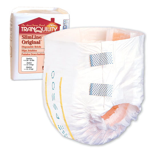 Brief, Junior, 28-42 lbs, 10.2 fl oz Capacity, 12/bg, 10 bg/cs