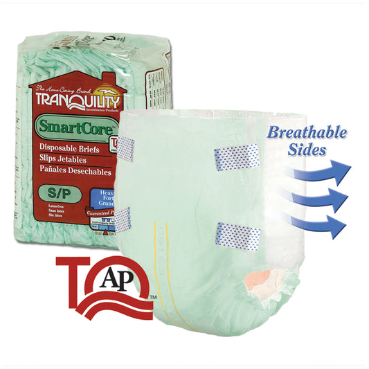 Brief, Small Adult, 24"-32", 18.0 fl oz Capacity, 10/pk, 10 pk/cs