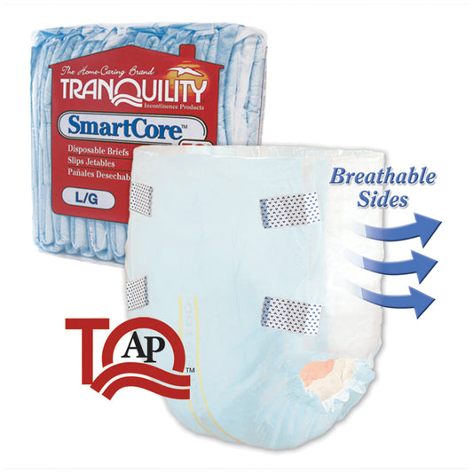 Brief, Large Adult, 45"-58", 27.0 fl oz Capacity, 12/pk, 8 pk/cs (24 cs/plt)