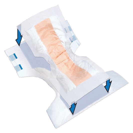 Booster Super-Plus Contour, 14" x 32", Capacity 27½ fl oz, 12/bg, 8 bg/cs