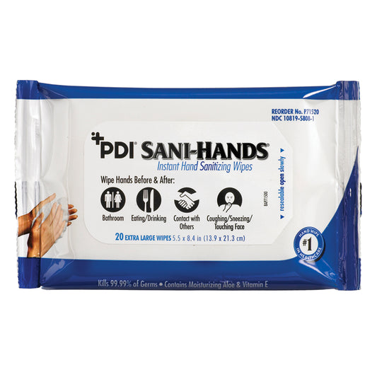Bedside Pack, 8.4" x 5.5", 20/pk, 48 pk/cs (135 cs/plt)
